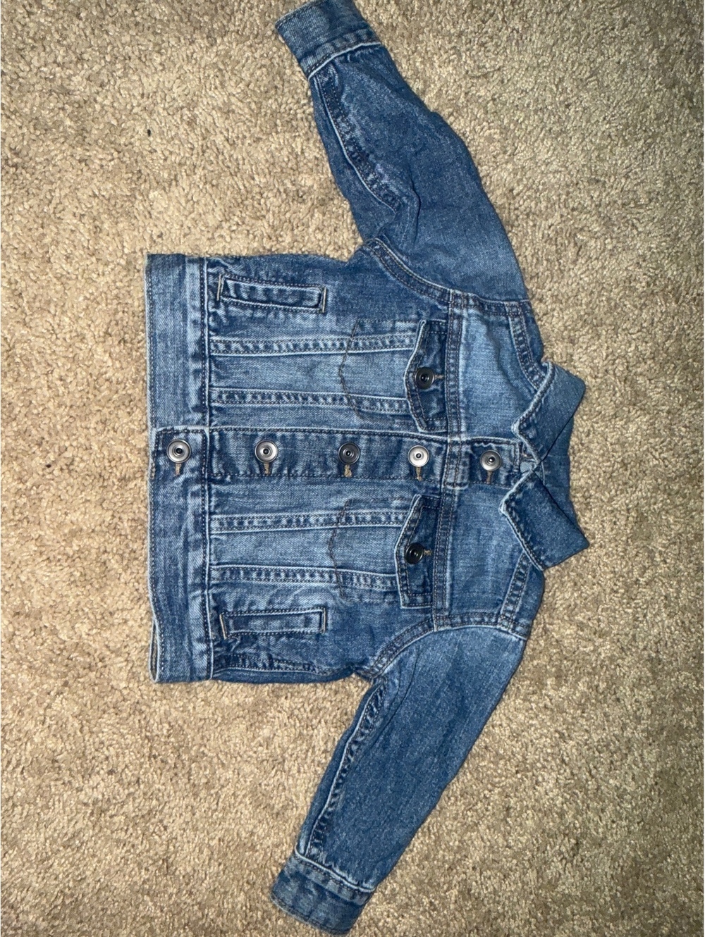 The Children's Place Baby Denim Jacket 6-9 Months